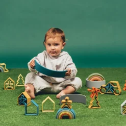 HOPTOYS Intégration Sensorielle<Lot Silicone - Nature