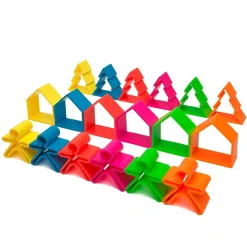 HOPTOYS Intervention Precoce*Lot Silicone - Neon