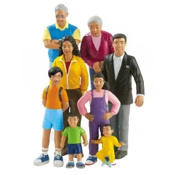 HOPTOYS Habiletés Sociales*Ma Famille En Figurines – Heritage Hispanique