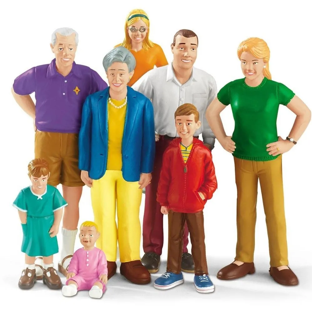 HOPTOYS Lexique, Imagerie, Langage Oral<Ma Famille En Figurines - Heritage Caucasien