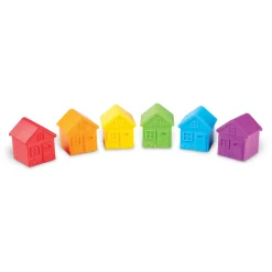 HOPTOYS Raisonnement Logico-Mathematique<Maisons Colorees : Classement Et Tri
