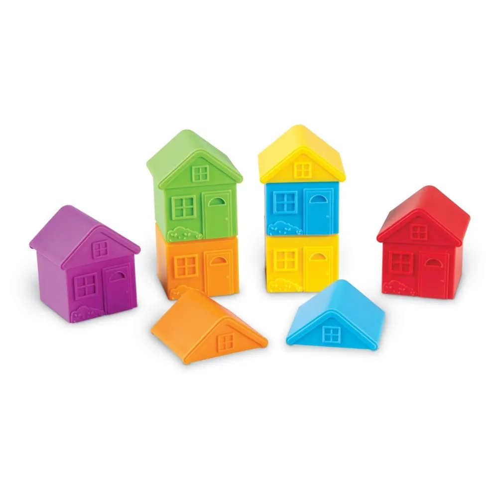 HOPTOYS Jeux Éducatifs*Maisons Colorees : Classement Et Tri