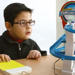 HOPTOYS Jouets Avec Contacteur*Manege Pingouin - Adaptable