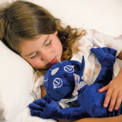 HOPTOYS Stimulation Sensorielle*Manimo Chat Leste Bleu
