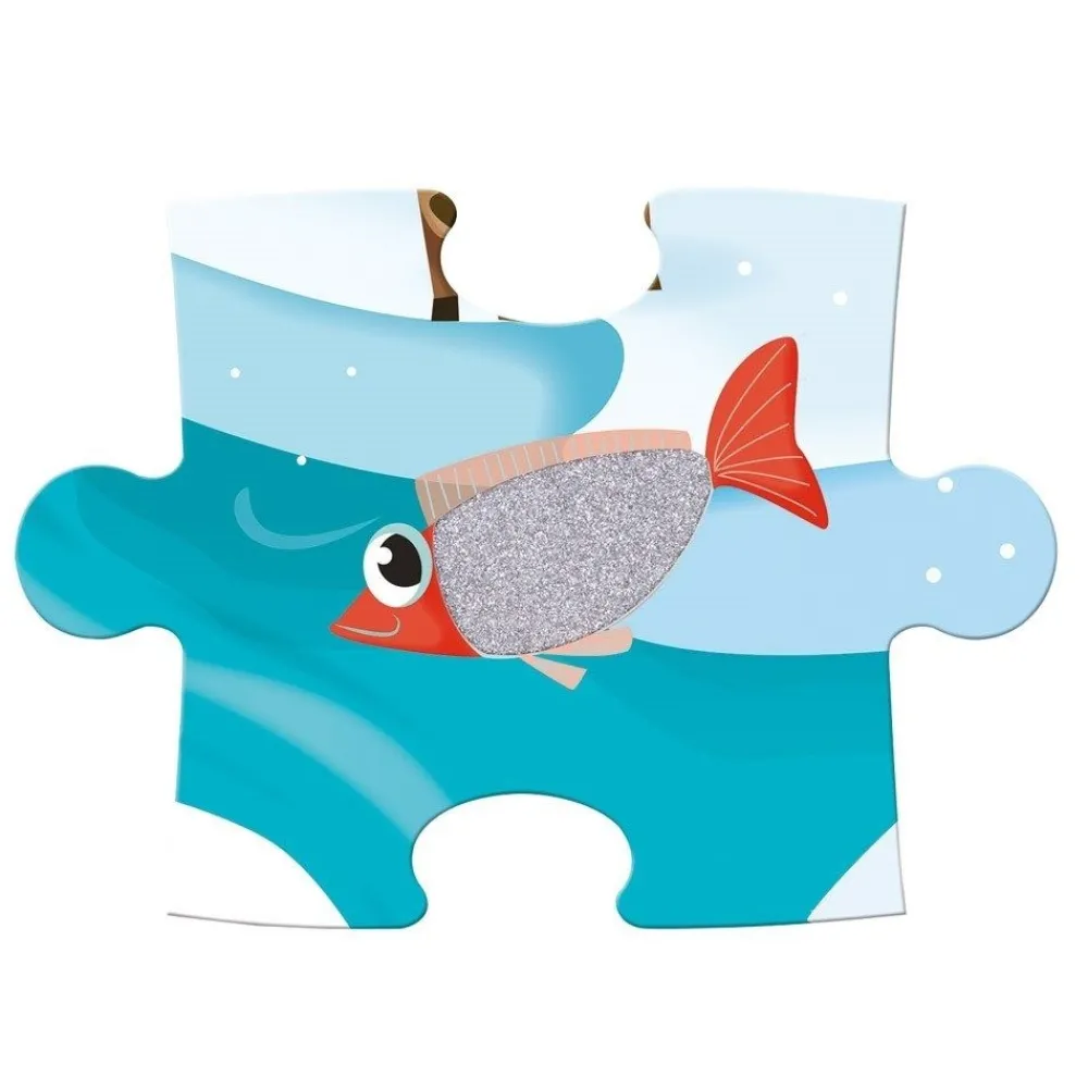 HOPTOYS Idees Cadeaux Pour Une Personne Avec Un Handicap Visuel*Maxi Puzzle Tactile
