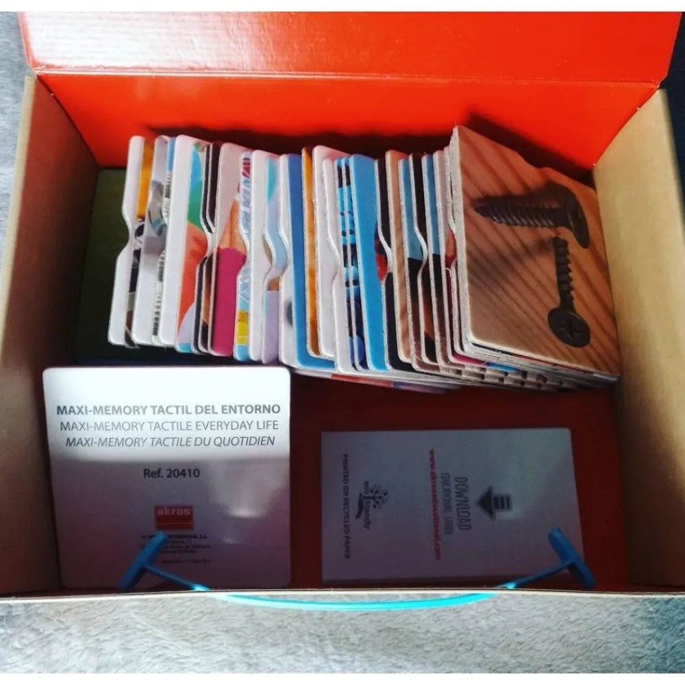 HOPTOYS Jeux Éducatifs Sensoriels*Maxi-Memory Tactile Du Quotidien