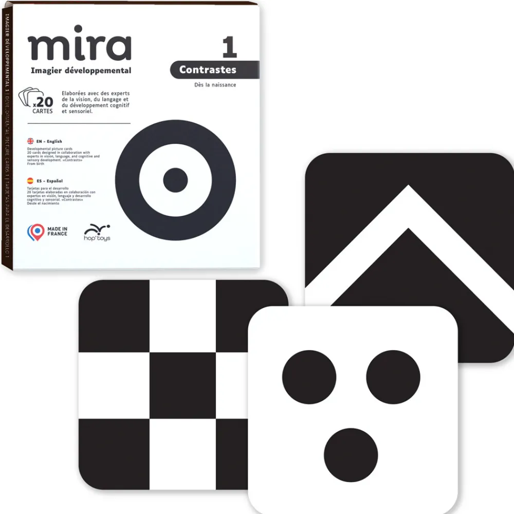 HOPTOYS Imagiers & Jeux De Langage<Mira 1 - Contrastes