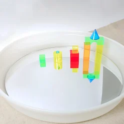 HOPTOYS 1er Éveil<Miroir Bac D'Exploration Rond