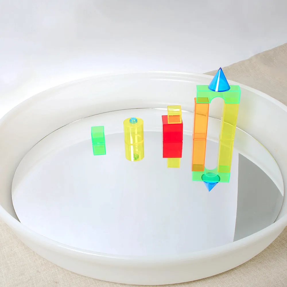 HOPTOYS 1er Éveil<Miroir Bac D'Exploration Rond