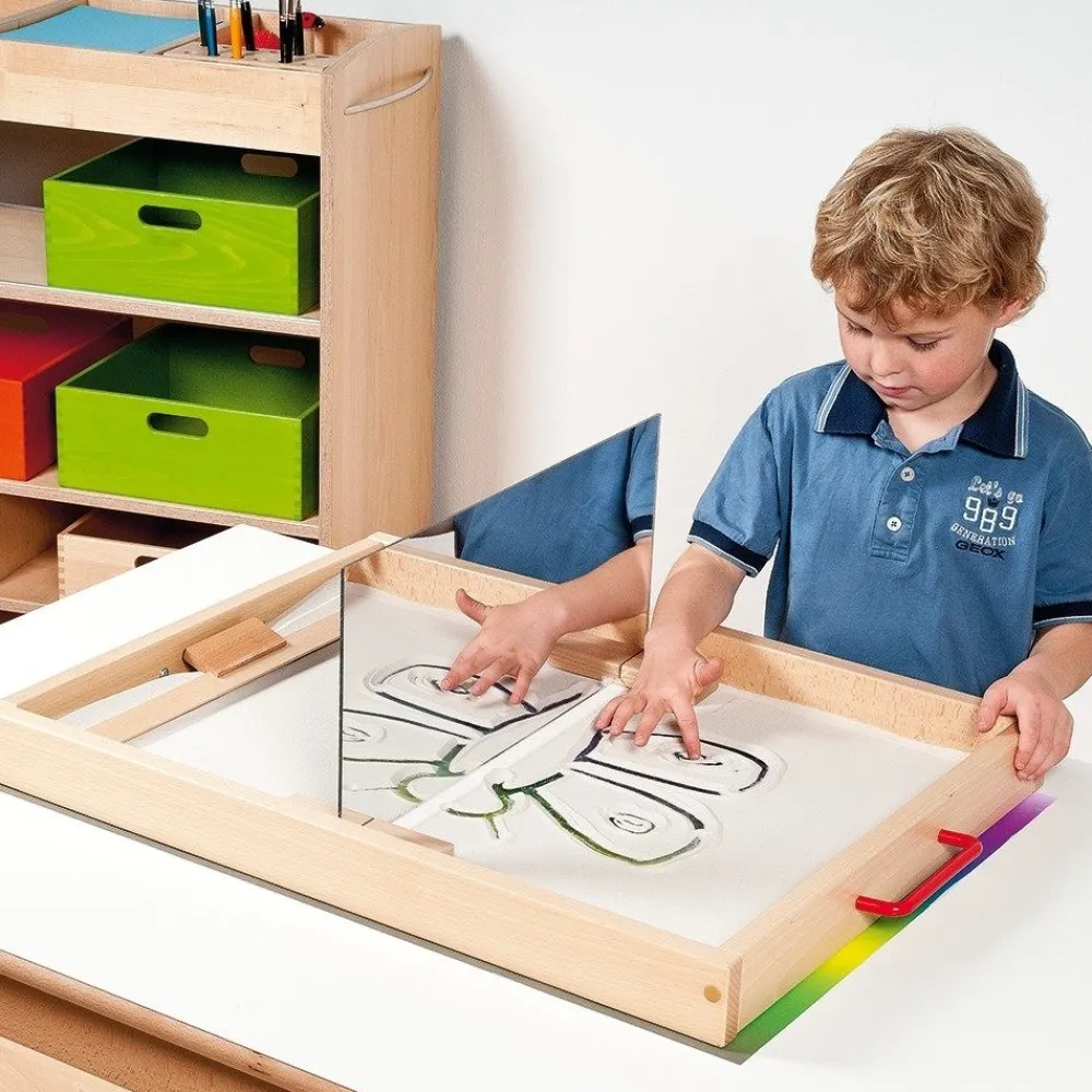 HOPTOYS Stimulation Sensorielle*Miroir Pour Bac De Decouverte