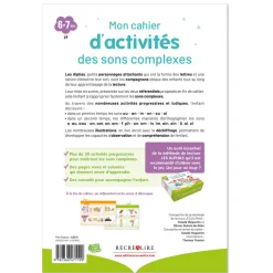 HOPTOYS Lecture<Mon Cahier D'Activites Des Sons Complexes