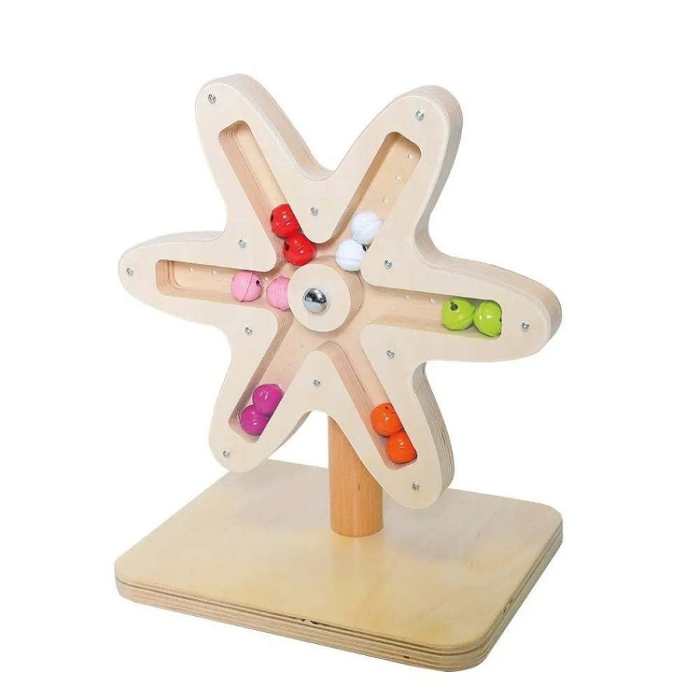 HOPTOYS Stimulation Sensorielle*Moulin En Bois - Fleur