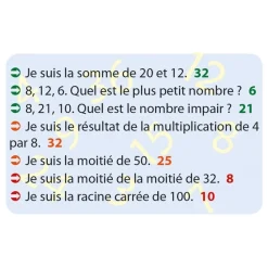 HOPTOYS Raisonnement Logico-Mathematique<Nume Cat'S Les Enigmes Mathématiques