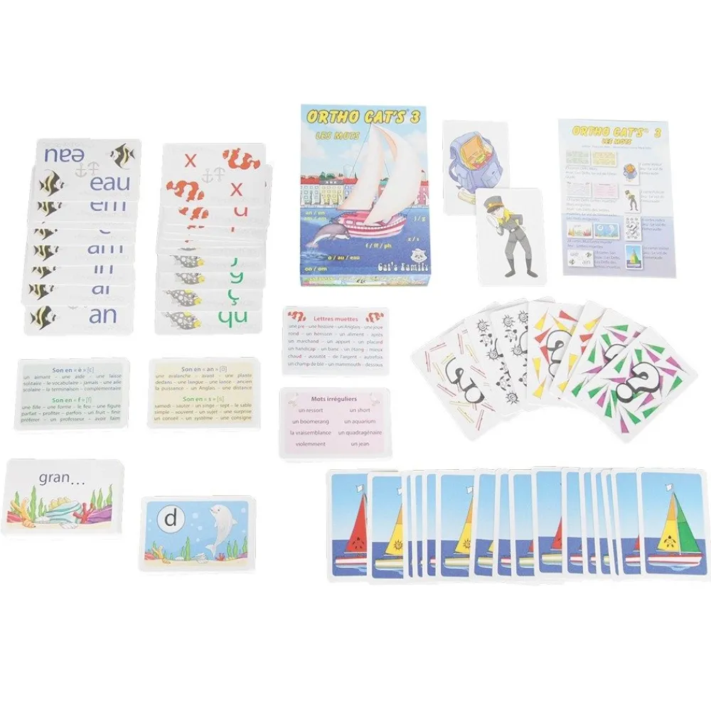 HOPTOYS Compréhension Orale & Ecrite<Ortho Cat'S 3 - Les Mots