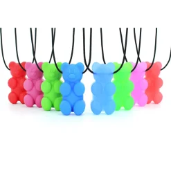 HOPTOYS Praxies Bucco-Faciales<Ourson - Collier De Mastication