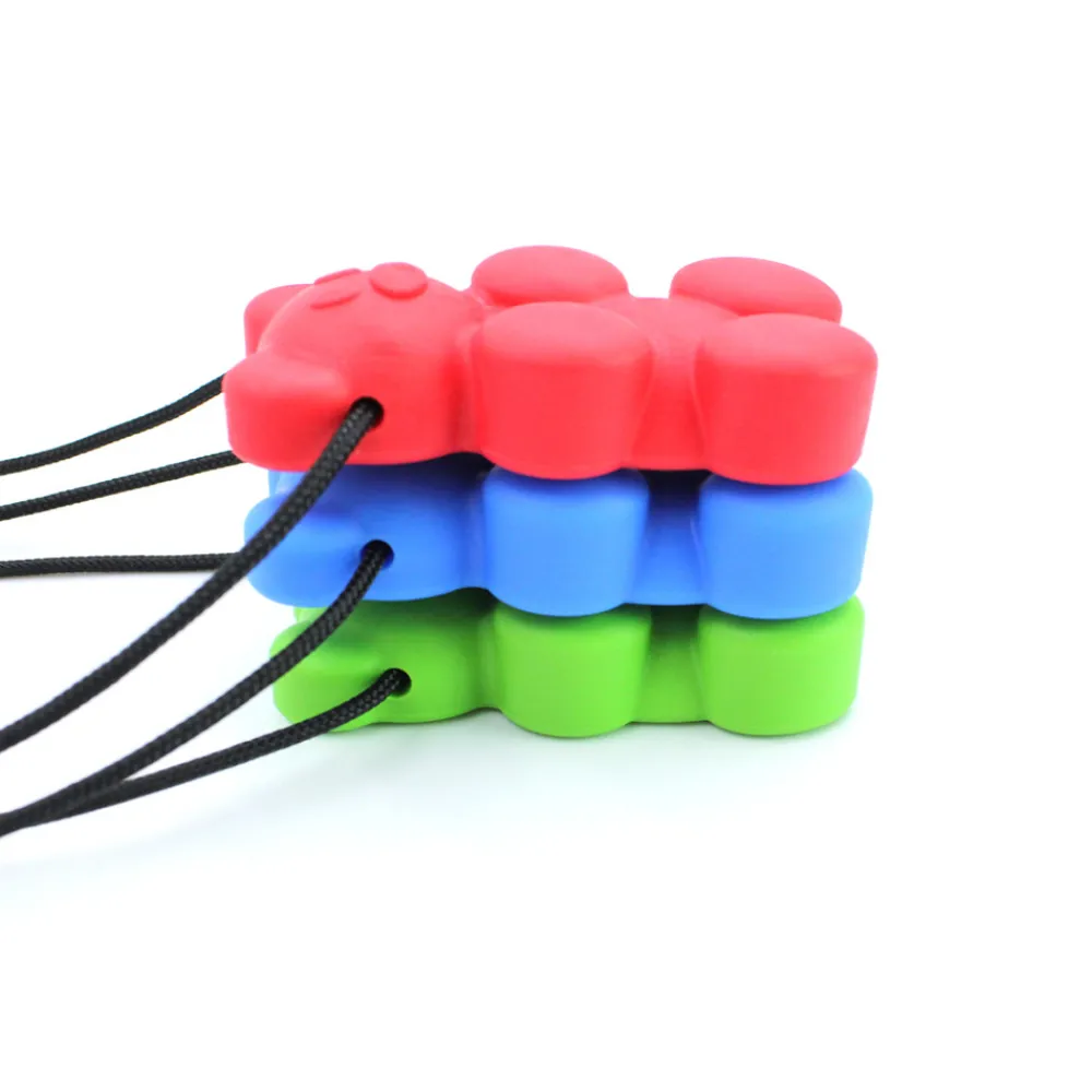 HOPTOYS Praxies Bucco-Faciales<Ourson - Collier De Mastication