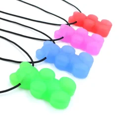 HOPTOYS Praxies Bucco-Faciales<Ourson - Collier De Mastication