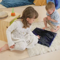 HOPTOYS Stimulation Tactile*Panneau Sensoriel A Sequins