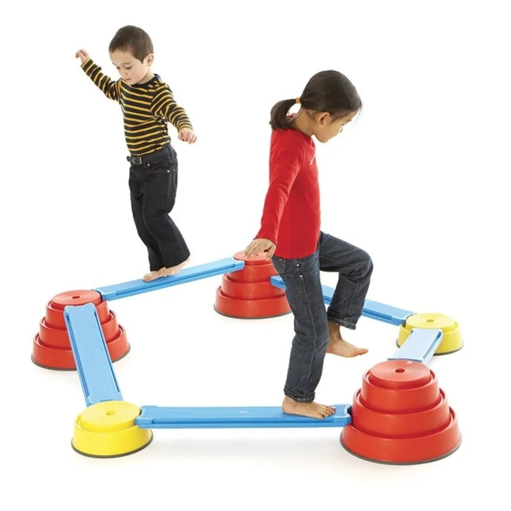 HOPTOYS Stimulation Motrice*Parcours Moteur Build'N Balance – Kit De Base