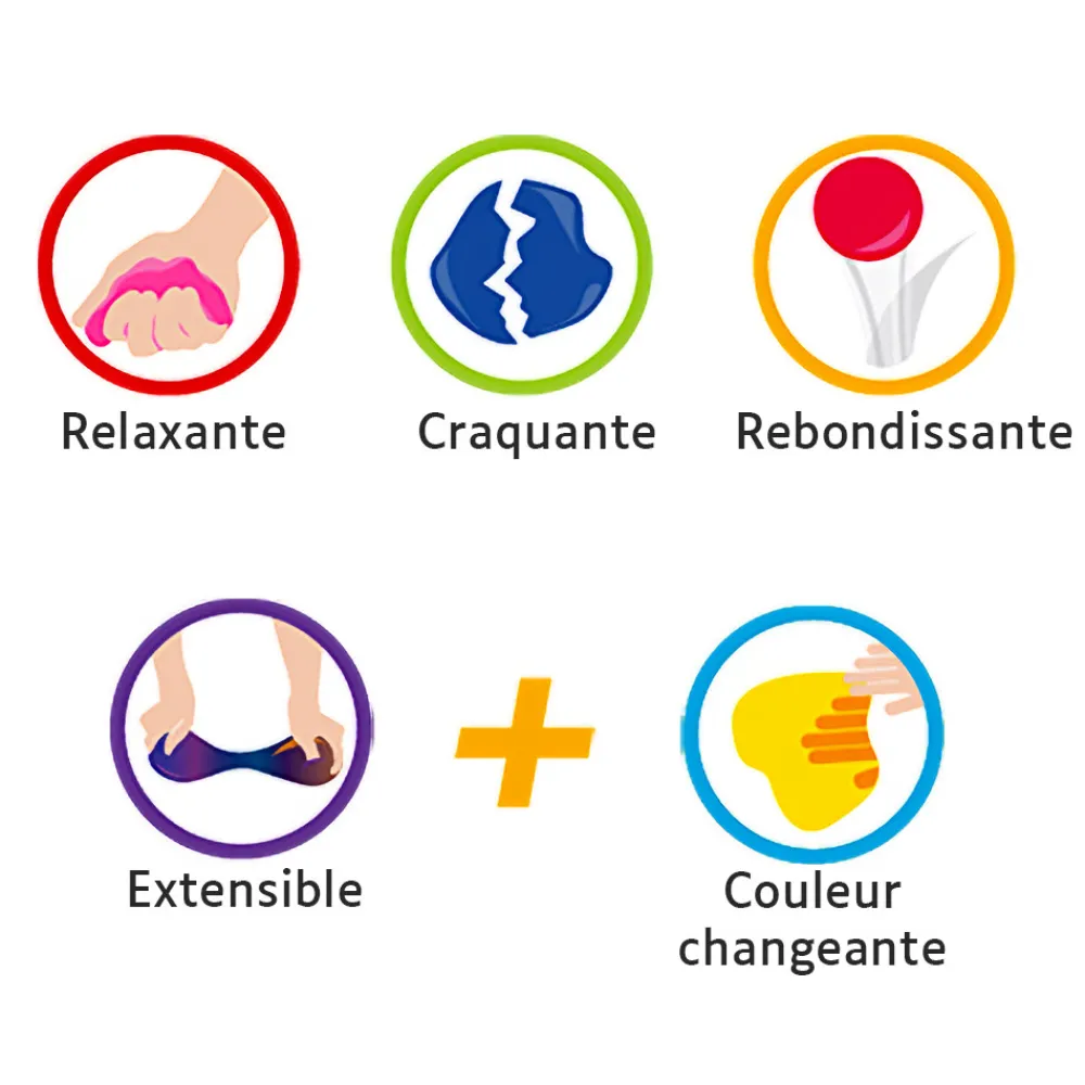 HOPTOYS Motricité Fine<Pate Intelligente Thermosensible