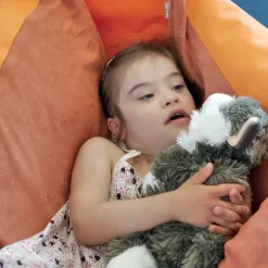 HOPTOYS Stimulation Sensorielle*Peluche Chat Sensoriel