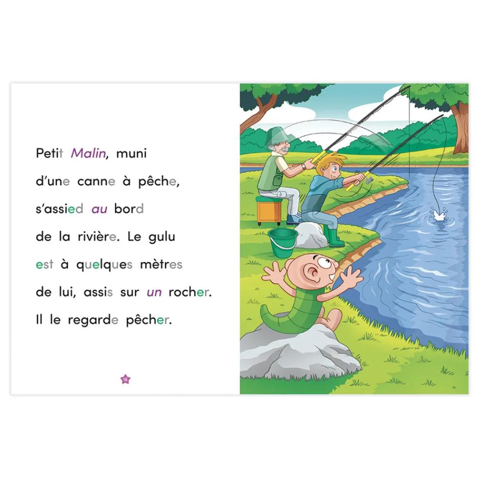 HOPTOYS Lecture<Petit Malin Va A La Peche