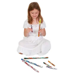 HOPTOYS Stimulation Sensorielle*Petites Baguettes Kaleisdoscope Par 4