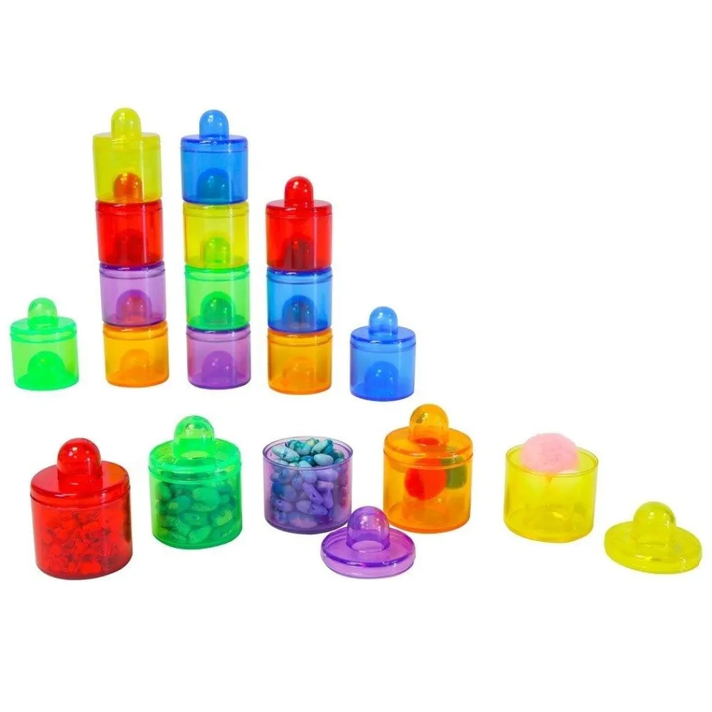 HOPTOYS Idees Cadeaux Pour Une Personne Avec Tsa*Petits Pots Translucides