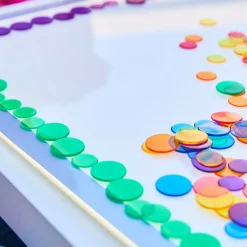 HOPTOYS Jeux Éducatifs Sensoriels*Pieces De Comptage Translucides X 500