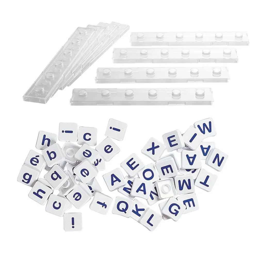 HOPTOYS Lecture<Pions-Lettres Majuscules / Script
