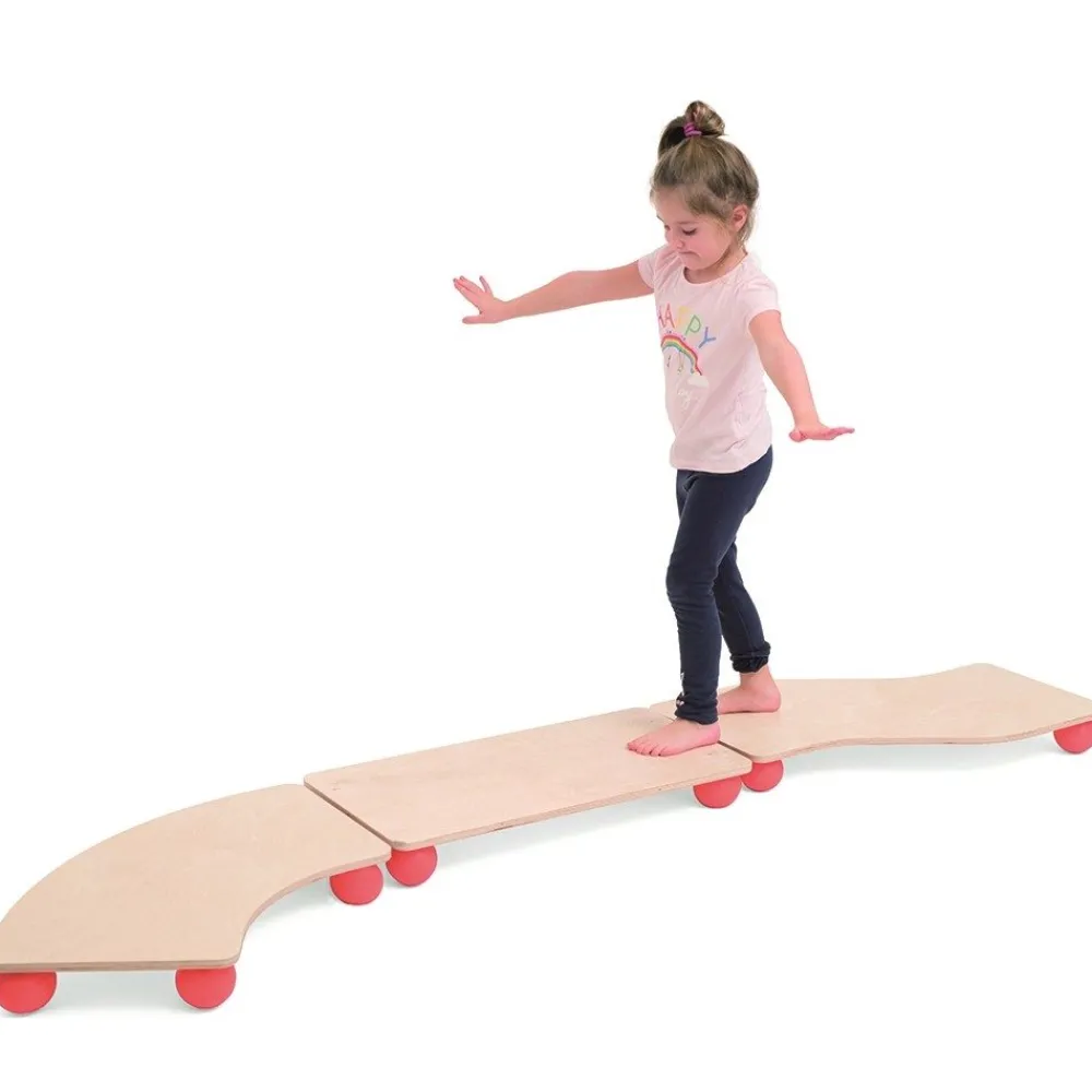 HOPTOYS Tonus, Posture Et Equilibre<Planche D'Equilibre – Zig Zag