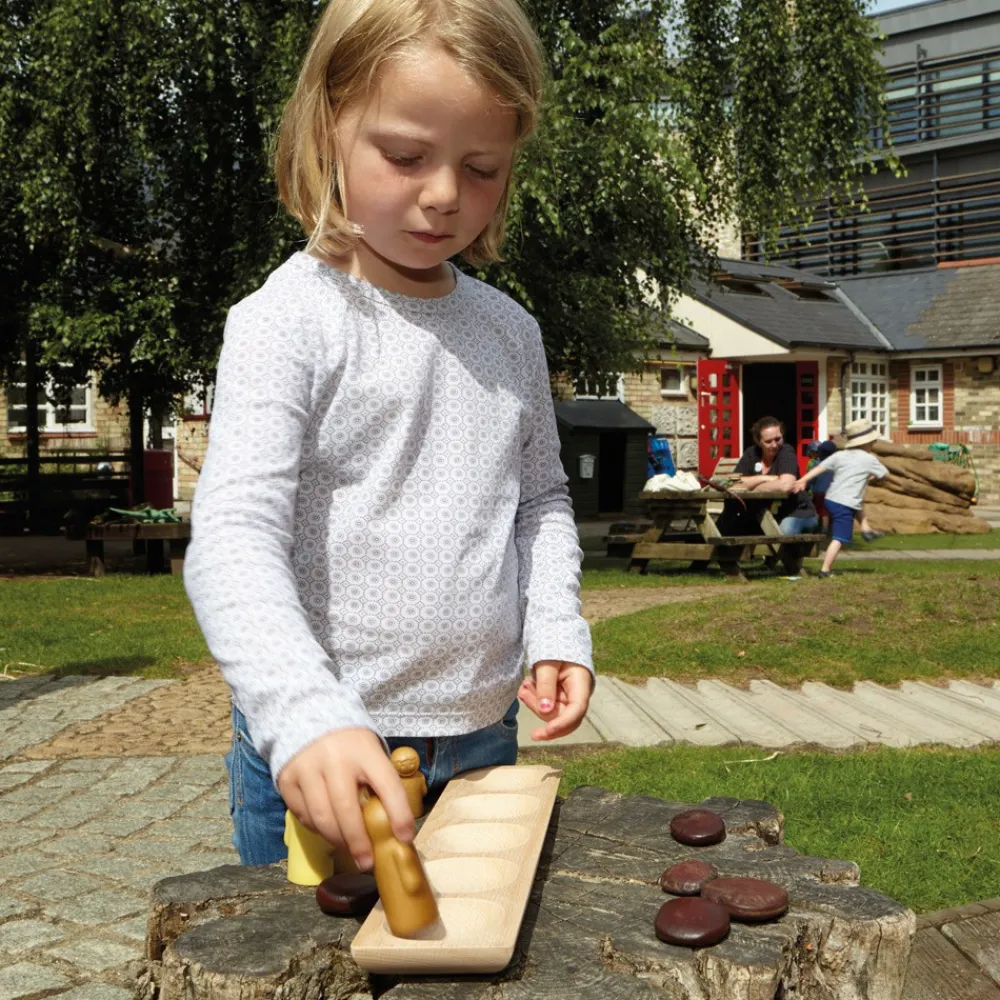 HOPTOYS Matériel Montessori & Reggio*Plateau De Classement En Bois – 5