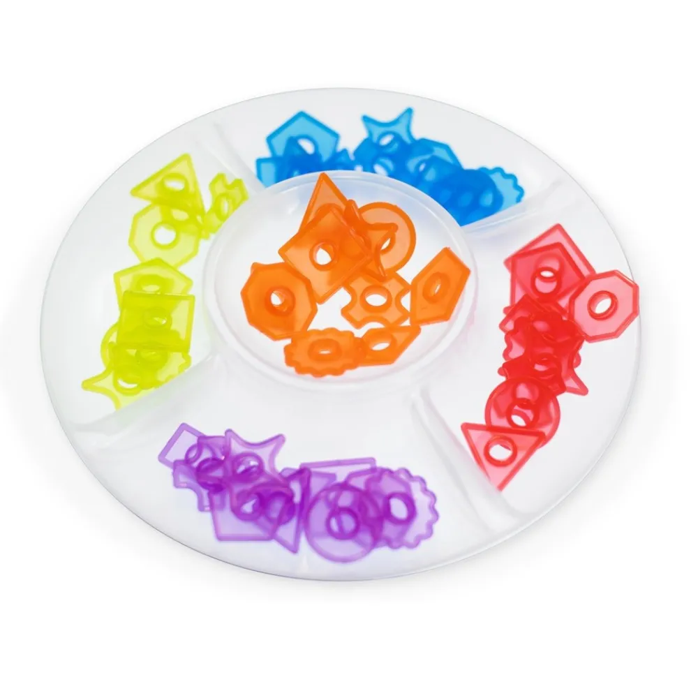 HOPTOYS Matériel Montessori & Reggio*Plateaux Translucides X 4