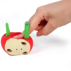 HOPTOYS Fidgets*Pomme Et Vers Elastiques