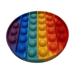HOPTOYS Apprendre A S'Autoreguler*Pop It Rond Arc-En-Ciel