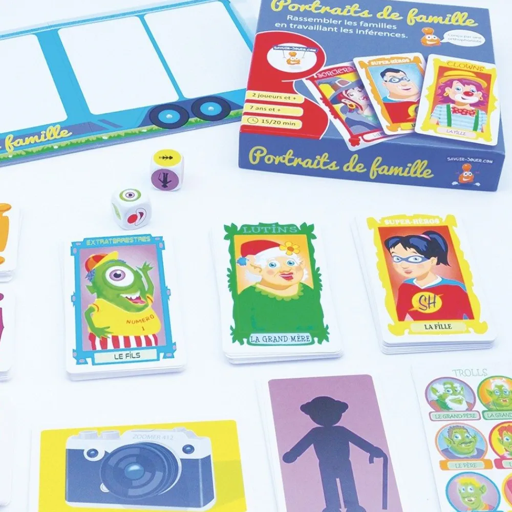 HOPTOYS Compréhension Orale & Ecrite<Portraits De Famille