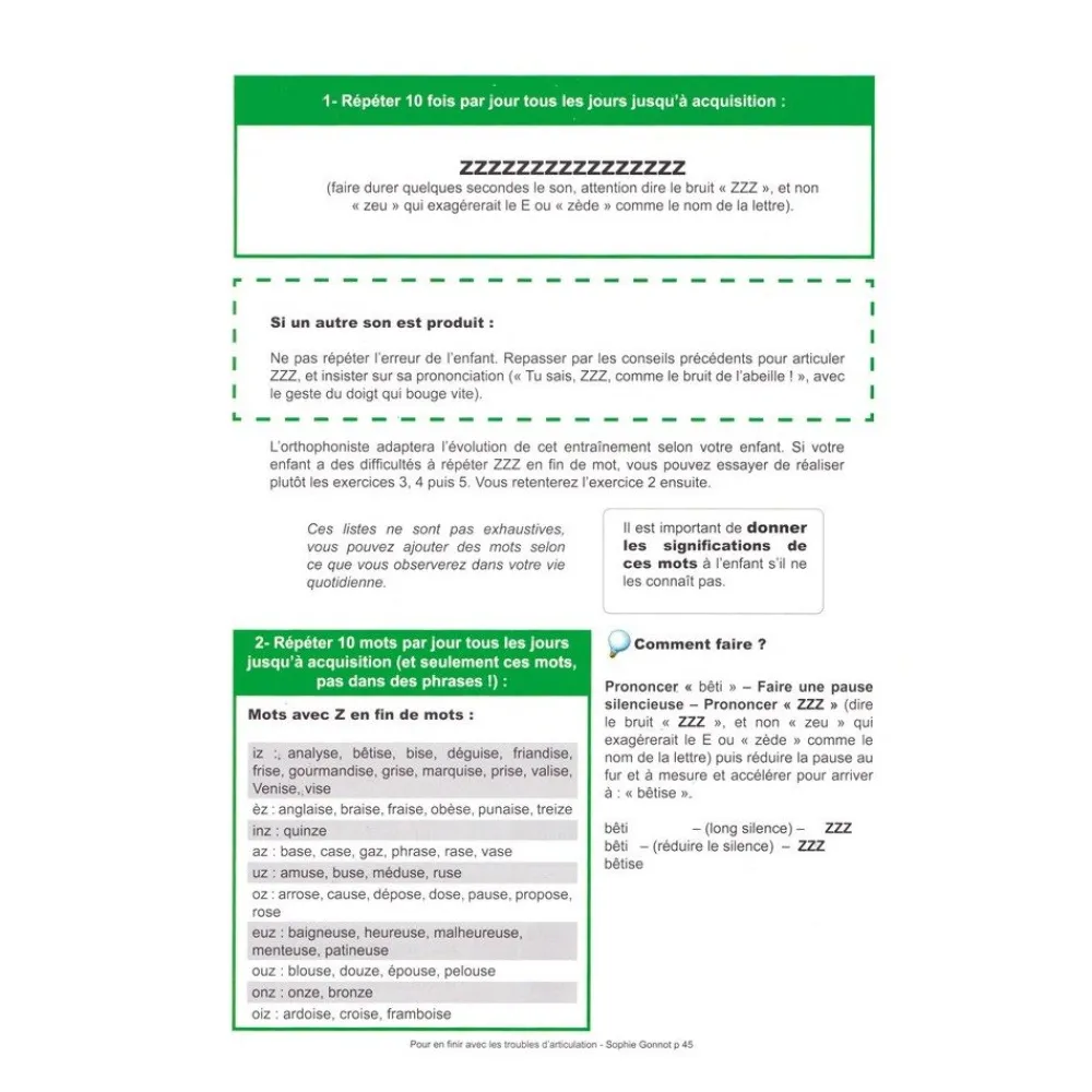 HOPTOYS Voix & Articulation<Pour En Finir Avec Les Troubles D'Articulation