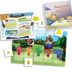 HOPTOYS Lecture<Pret A Lire 6 - Boucle D'Or Et Les Trois Ours