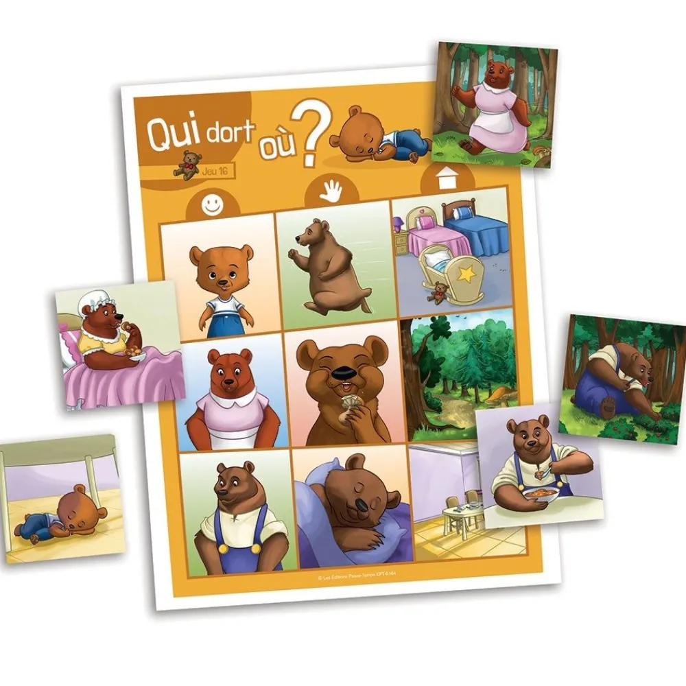 HOPTOYS Lecture<Pret A Lire 6 - Boucle D'Or Et Les Trois Ours