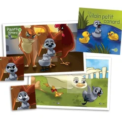 HOPTOYS Lecture<Pret A Lire 3 - Le Vilain Petit Canard