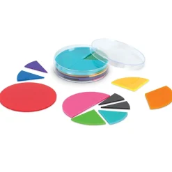 HOPTOYS Dyscalculie*Rainbow Fraction : Cercles D'Apprentissage