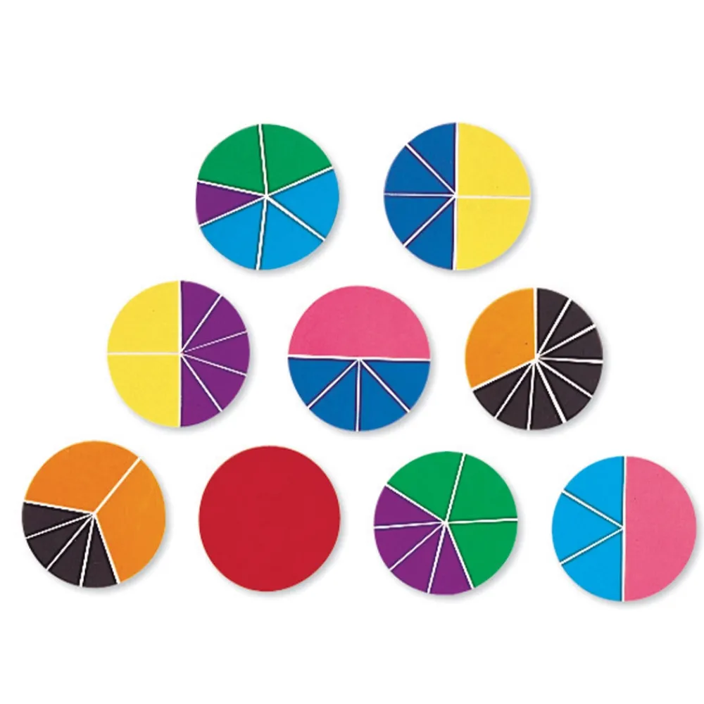 HOPTOYS Raisonnement Logico-Mathematique<Rainbow Fraction : Cercles D'Apprentissage