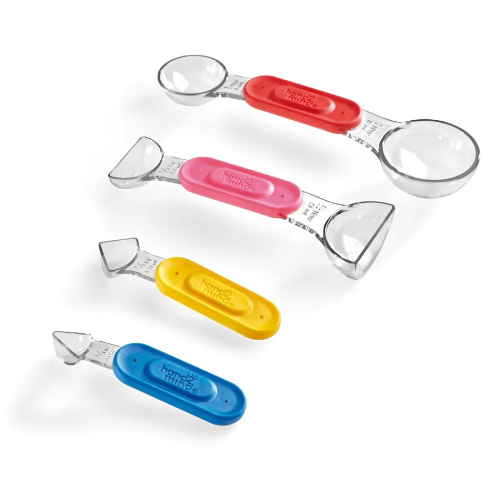 HOPTOYS Raisonnement Logico-Mathematique<Rainbow Fraction : Cuilleres A Mesurer X 4