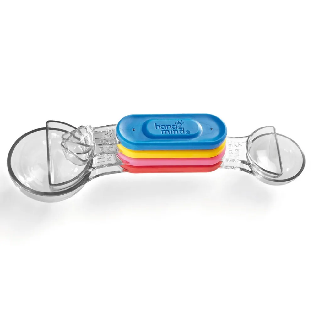 HOPTOYS Raisonnement Logico-Mathematique<Rainbow Fraction : Cuilleres A Mesurer X 4