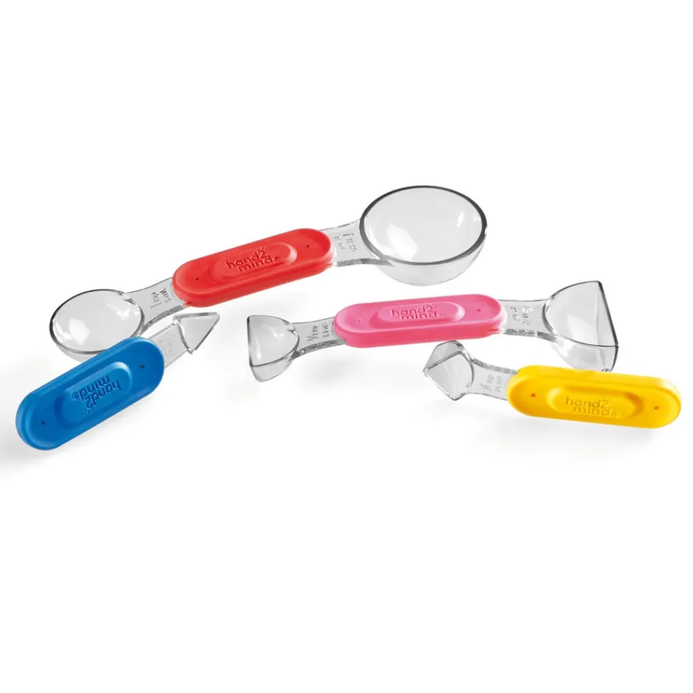 HOPTOYS Raisonnement Logico-Mathematique<Rainbow Fraction : Cuilleres A Mesurer X 4