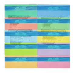 HOPTOYS Outils D'Adaptation Scolaire*Regles De Lecture Colorees - Surligner X 10