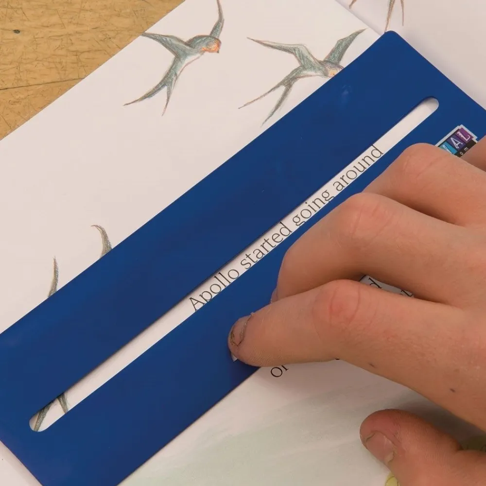 HOPTOYS Outils D'Adaptation Scolaire*Regles De Lecture Colorees Par 10
