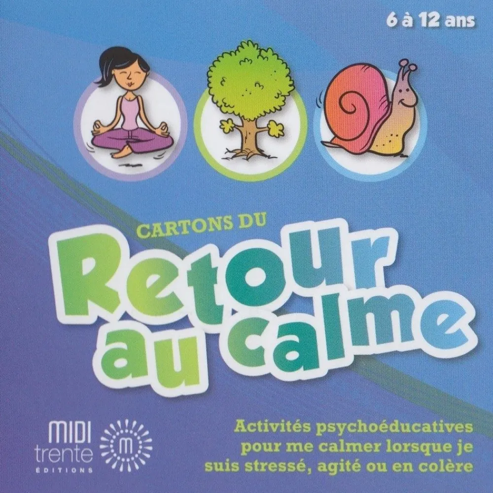 HOPTOYS Habiletés Sociales & Émotions*Retour Au Calme - Cartons De Jeu