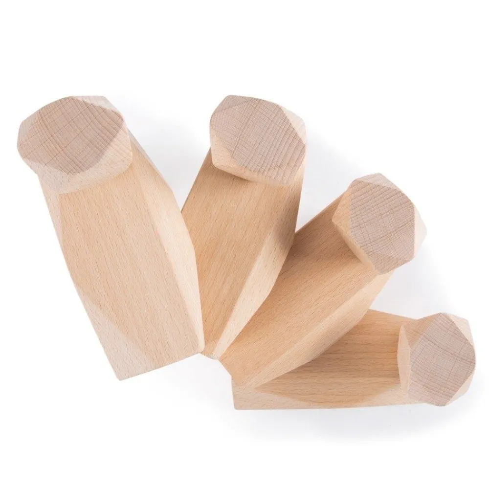 HOPTOYS Stimulation Cognitive*Rochers De Construction En Bois