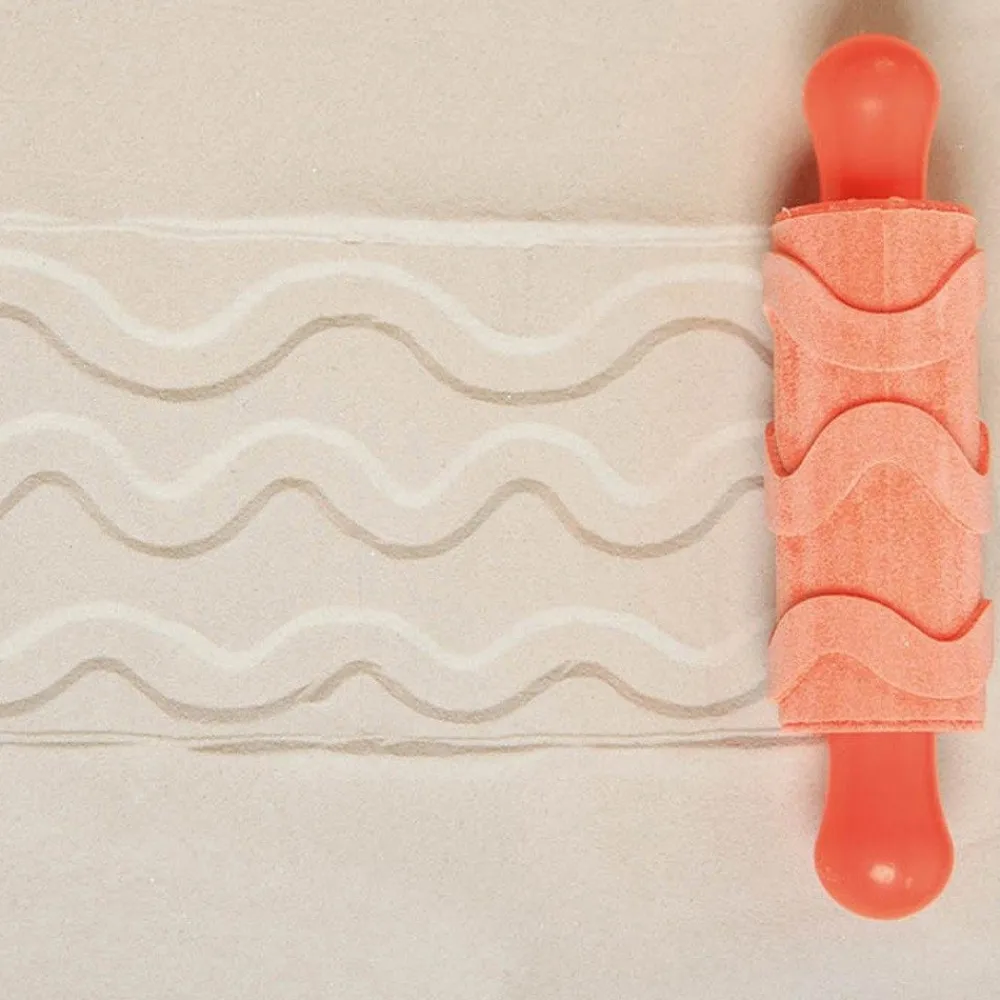 HOPTOYS Pâtes À Modeler Multisensorielles*Rouleaux Modelage Relief Par 5